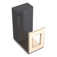 Крючок Boheme Q 10946-G-B для ванны, золотой/черный матовый