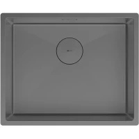 Кухонная мойка Lemark Olanga 540 9936127 54x44 см, графит матовый