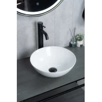 Раковина-чаша GID 9081W 36x36 см, накладная, белый