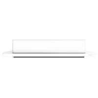 Полка для ванной KEUCO Aveno 14657510100 24,6x24,2 см, угловая, со встроенным стеклоочистителем, белый матовый