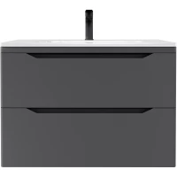 Тумба светло-серый матовый 80 см Style Line Марелла СС-00002412