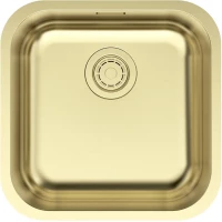 Кухонная мойка Paulmark Vello VE44-LG 44,6x44,6 см, светлое золото