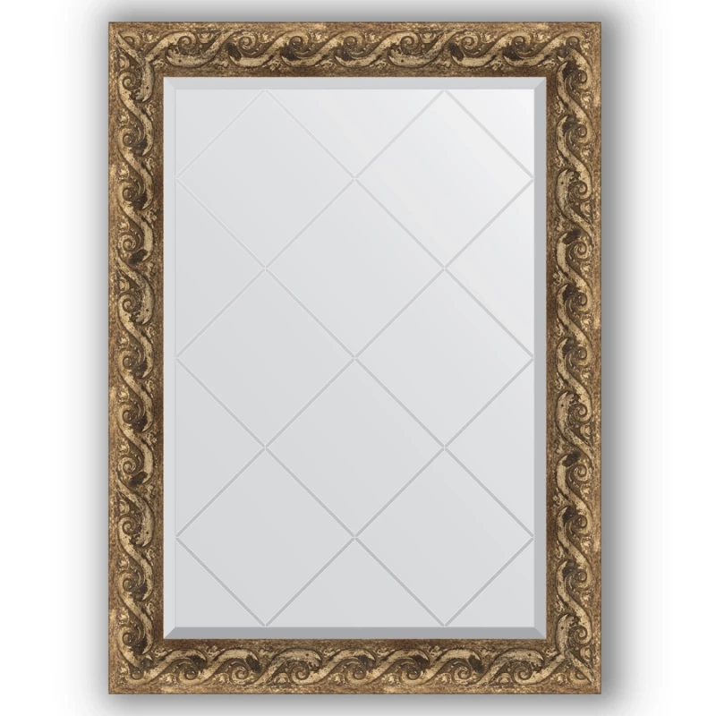 Зеркало 76x103 см фреска Evoform Exclusive-G BY 4184