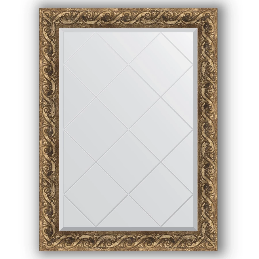 Зеркало 76x103 см фреска Evoform Exclusive-G BY 4184 зеркало 66x155 см фреска evoform exclusive g by 4141