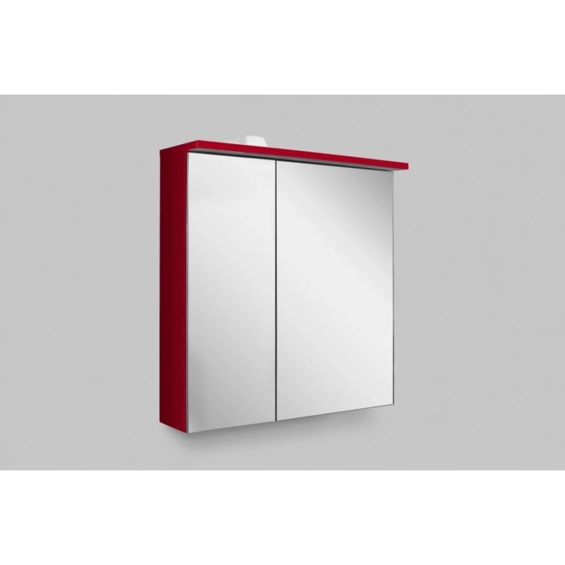 Зеркальный шкаф 60x68 см красный глянец R Am.Pm Spirit V2.0 M70AMCR0601RG