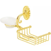 Мыльница с полочкой Migliore Edera ML.EDR-60.326.DO