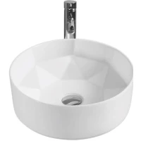 Раковина-чаша CeramaLux 9425 41x41 см, накладная, белый