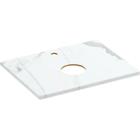 Столешница 58,5 см белый матовый Cersanit Stone A63856