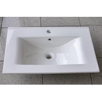 Раковина CeramaLux JY-807-70 71,5x46 см, накладная, белый