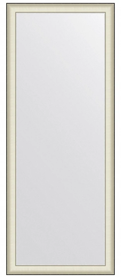 Зеркало напольное 79x200 см белая кожа с хромом Evoform Definite floor BY 6041