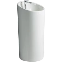 Раковина WeltWasser Leerbach 4546 GL-WT 10000013340 45x46 см, напольная, белый