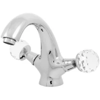 Смеситель для раковины с донным клапаном Rav Slezak BRILLIANCE129.5