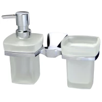 Стакан с дозатором WasserKRAFT Wern K-2589