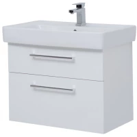 Тумба белый глянец 74,5 см Dreja Q Max 77.0007W