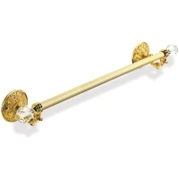 Полотенцедержатель Stil Haus Noto Light Murano NT05V(16) 65 см, золотой