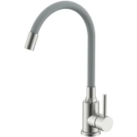 Смеситель для кухни Splenka S201.4407.05 с гибким изливом, сатин