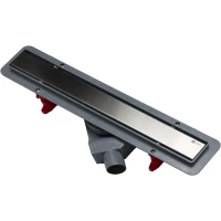 Душевой трап (лоток) Point Гермес PN50165 65 см, с решеткой, 2 в 1 под плитку, нержавеющая сталь