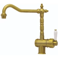 Смеситель для кухни Seaman Barcelone SSL-5077-Antique Gold