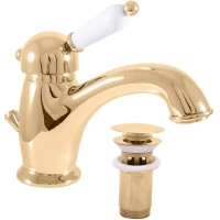 Смеситель для раковины с донным клапаном Rav Slezak Labe L527.5KZ