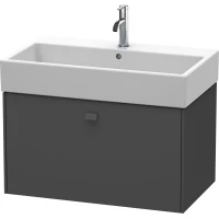 Тумба графит матовый 78,4 см Duravit Brioso BR405504949