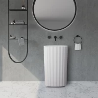 Раковина напольная 55x36 см Abber Stein AS2502-H