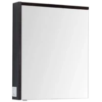 Зеркальный шкаф 69,5x85 см эвкалипт мистери/белый глянец R Aquanet Фостер 00202061