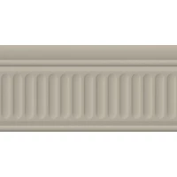 Бордюр Kerama Marazzi Бланше серый структурированный 9,9x20