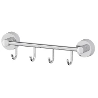 Планка с крючками FBS Nostalgy NOS 025 для ванны, хром