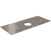 Столешница 117 см коричневый глянец для накладных раковин Kerama Marazzi Plaza Classic Парнас PL1.VT280\120T