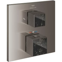 Термостат для ванны Grohe Allure Brilliant 24430AL0 встраиваемый, темный графит матовый