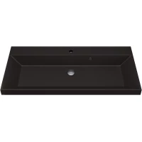 Раковина Uperwood Classic 293020639 100x45 см, накладная, трюфель