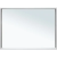 Зеркало Allen Brau Reality 1.32020.02 100x75 см, с LED-подсветкой, сенсорным выключателем, серебряный