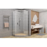 Душевой уголок 90x90 см Deto PC90 прозрачное