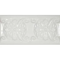 Бордюр Classic 10 White Zinc 7,5x15