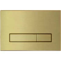 Кнопка смыва Berges Atom Line 049236 для инсталляции, бронза