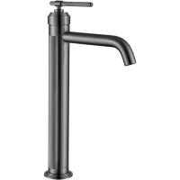 Смеситель для раковины Boheme Eterna 172-GM графит матовый