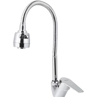 Смеситель для кухни Viko V-3074 с гибким изливом, хром