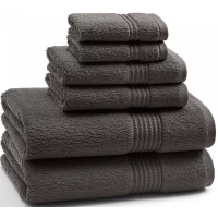 Полотенце для рук 33x33 см Kassatex Long Twist Shadow Grey LFO-172-SHG