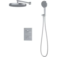 Душевой комплект IDDIS Duna DUNSB0Ti67 320 мм, с термостатом, хром