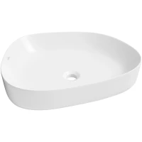 Раковина-чаша Wellsee Belle Spa 3.0 335904000 55x40 см, накладная, белый