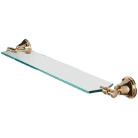 Полка стеклянная 71 см золото Tiffany World Harmony TWHA018oro