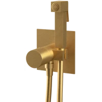 Гигиенический душ Remer Edge EG565BG со смесителем, золотой матовый