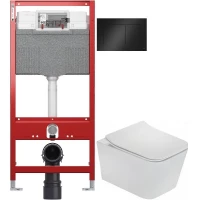 Комплект подвесной унитаз Teka Formentera 11.732.00.00 + система инсталляции Tece 9300302 + 9240407