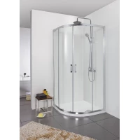 Душевой уголок 90x90 см Bravat Line BS090.1201A прозрачное