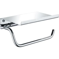 Держатель туалетной бумаги Arrow AG52095PN с полкой для телефона, хром