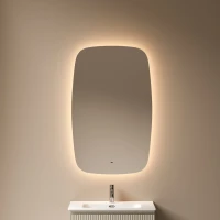 Зеркало Sancos Era 2.0 ER2.700 70x110 см, с LED-подсветкой, сенсорным выключателем, диммером