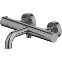 Термостат для ванны Aquatek Европа AQ1343BGM оружейная сталь матовый