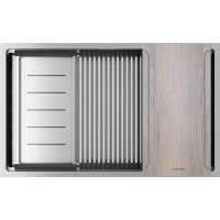 Кухонная мойка Paulmark Next-Multi Sink PM787445-BS 74x45 см, нержавеющая сталь