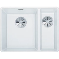 Кухонная мойка Blanco Subline 340/160-F InFino белый 523571