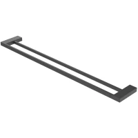 Полотенцедержатель Cezares Slider SLIDER-THD-80-NOP 80 см, черный матовый